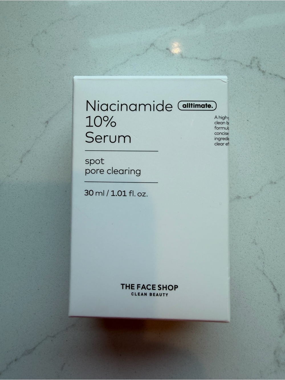 The Face Shop Niacinamide 10% Serum - NIB